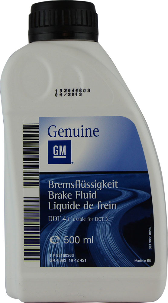 Гальмівна рідина GM DOT 4 0,5 л (1942421)